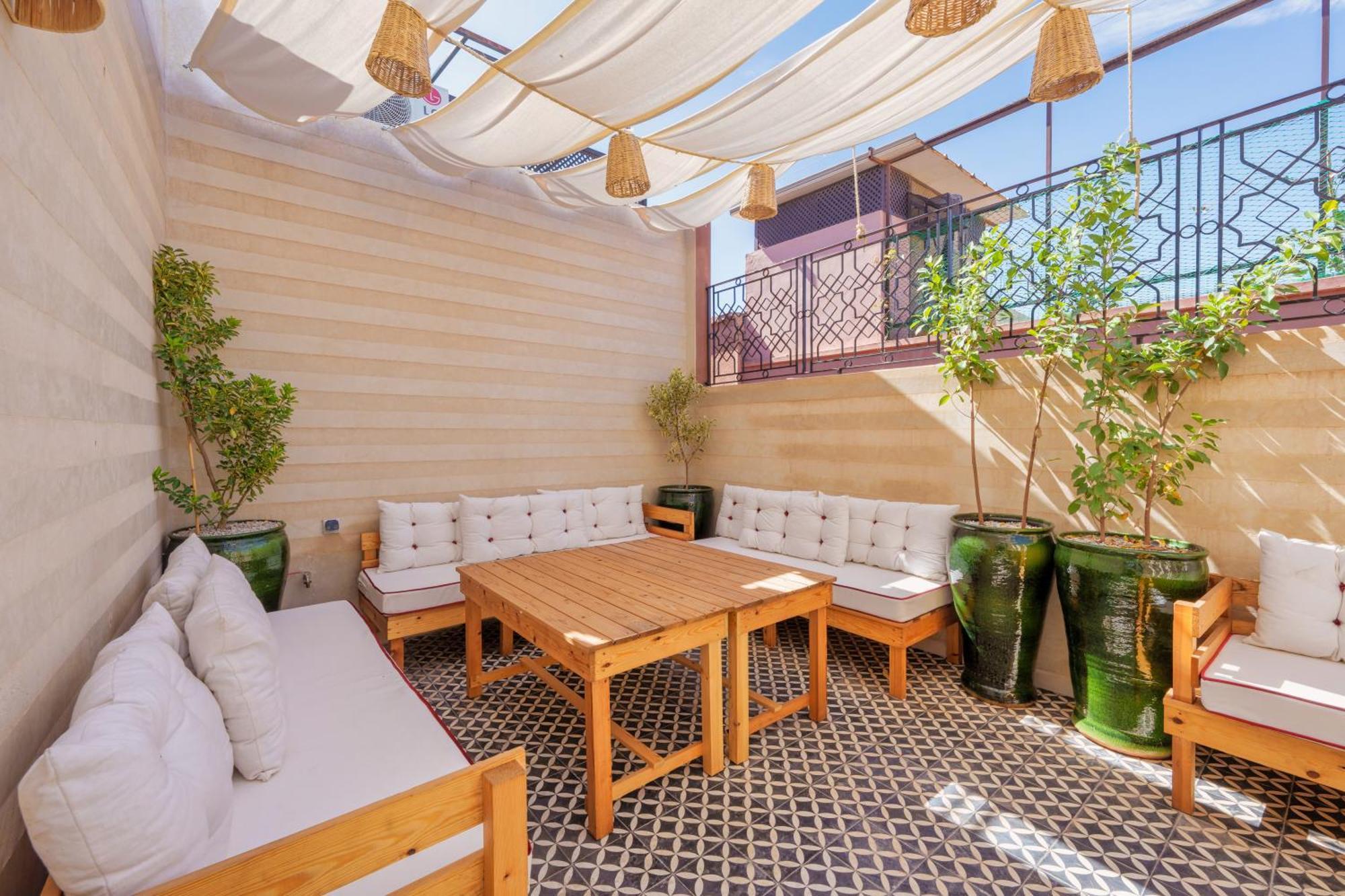 Riad Dar Arwa Marrakesh Buitenkant foto