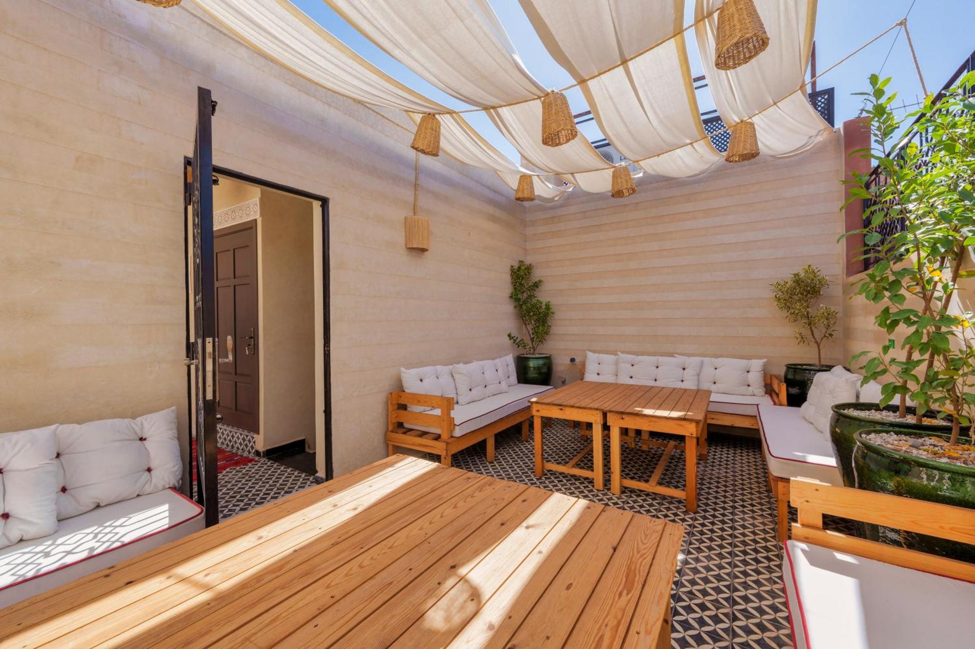 Riad Dar Arwa Marrakesh Buitenkant foto