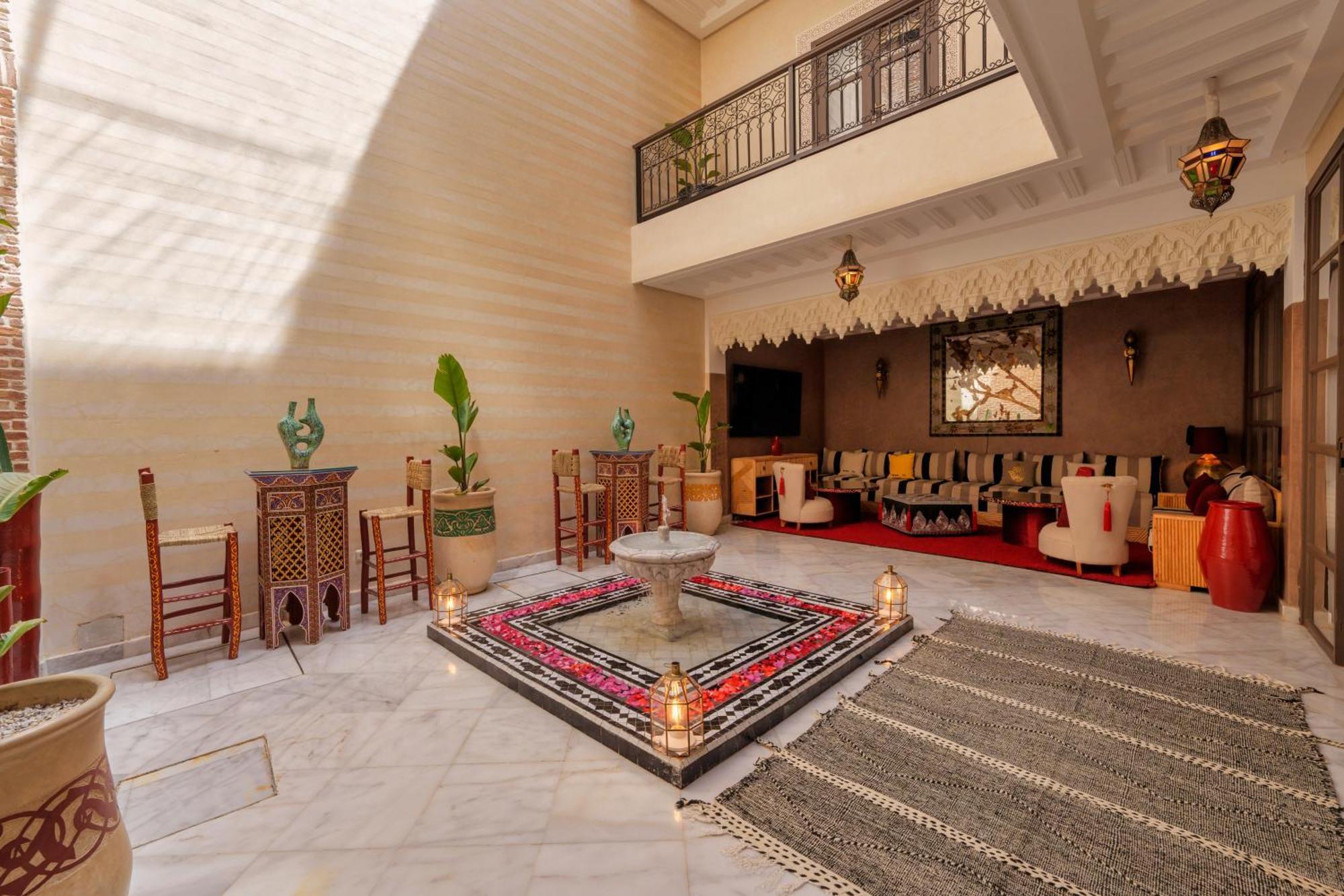 Riad Dar Arwa Marrakesh Buitenkant foto